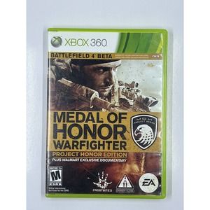 Xbox 360 Medal of Honor: Warfighter Project Honor Edition Microsoft Tested